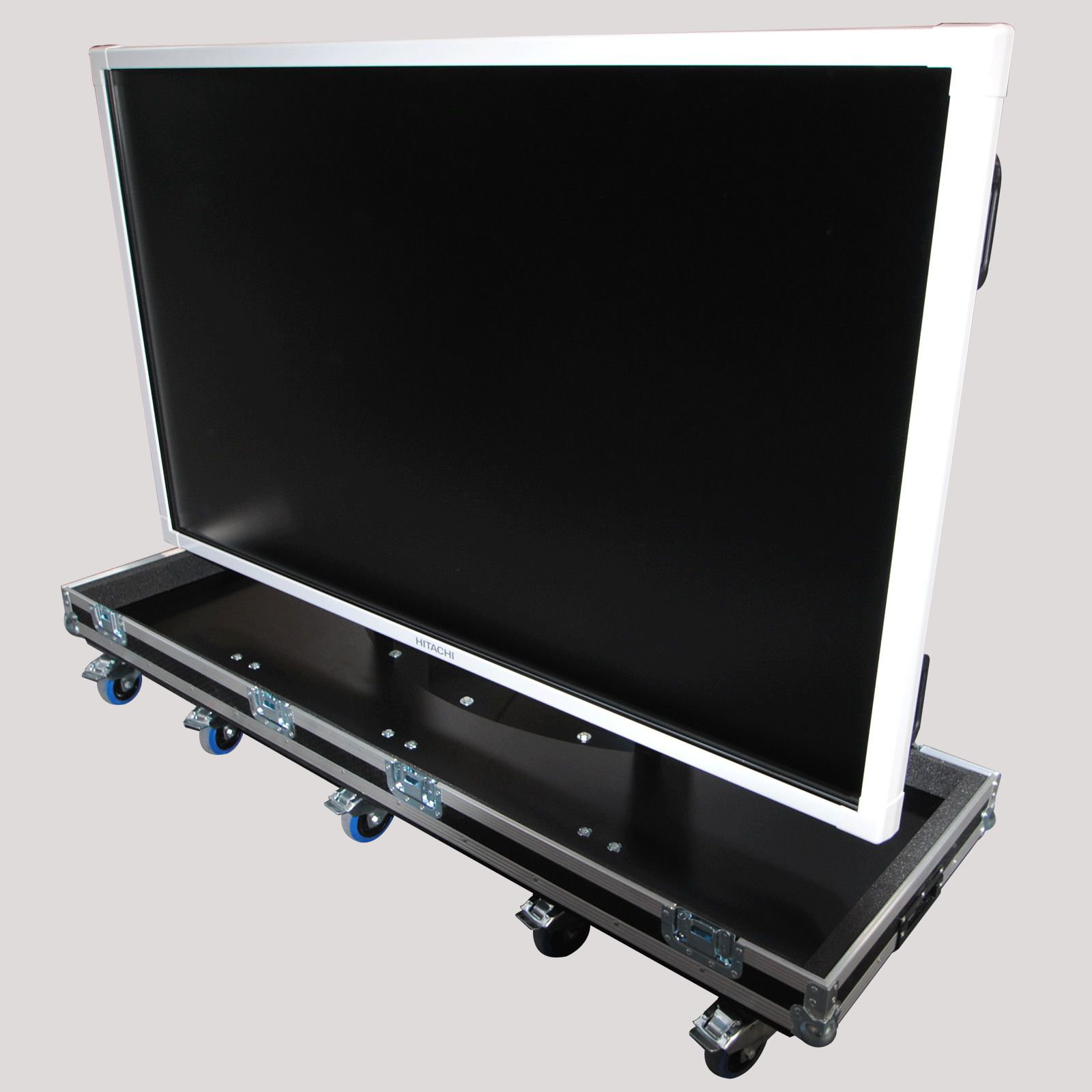 LG 75UJ675V LCD TV Flight Case with Riser